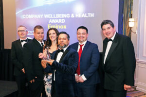 Eminox win Wellbeing and Health AMPS Award